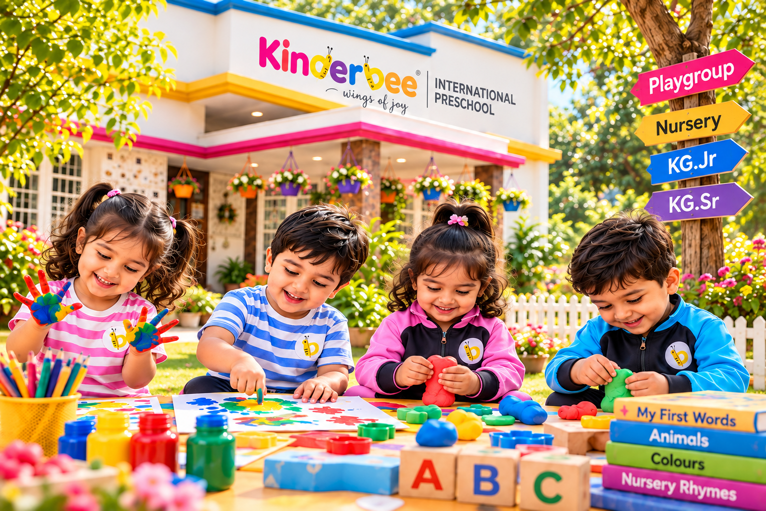 Junior KG Young Thinkers at Kinderbee