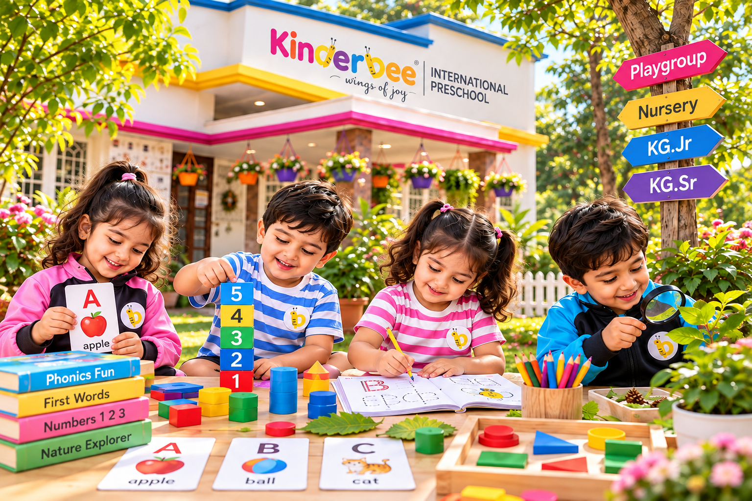 Senior KG Future Achievers at Kinderbee